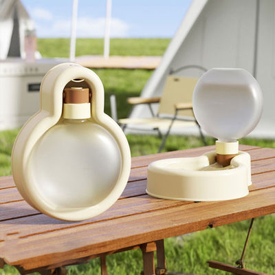 acheter 350 ml 500 ml Portable nourrisseur d'eau pour chiens Bouteille de boisson pour animaux pliable Conception scellée fabrication en ligne