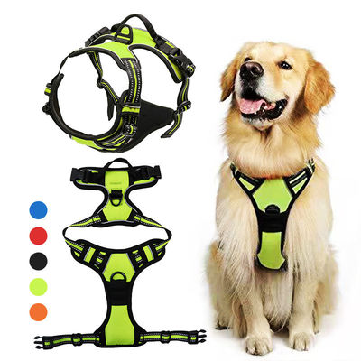 acheter Le harnais de chien réfléchissant en néoprène n'a pas de collier et de laisse fabrication en ligne