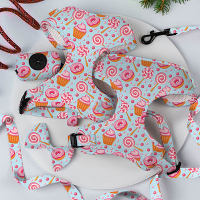 acheter XS Harness pour chiens et laisse ensemble de sublimation décoration écharpe harness pour chat ensemble fabrication en ligne