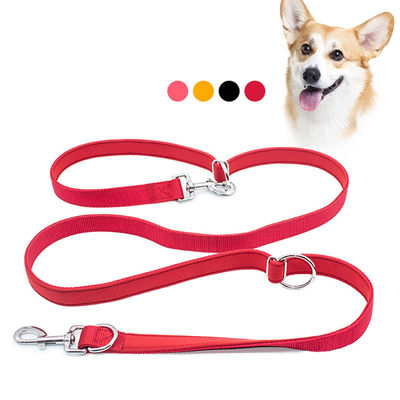 acheter Courir à l' extérieur en nylon personnalisé multi-fonctionnelle Pet Dog Leash avec une traction Deux câbles à deux têtes Durable et polyvalent fabrication en ligne