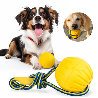 7cm 9cm Boules en mousse pour chiens EVA Jouets à mâcher pour animaux flottants Jaune pourpre sur mesure