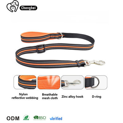 Les liens pour animaux de compagnie lourds rétractable Nylon chien portable confortable réfléchissant