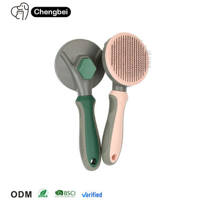 Dépilateur portable pour animaux de compagnie brosse auto-nettoyage peigne à rayures réutilisable nettoyage des cheveux