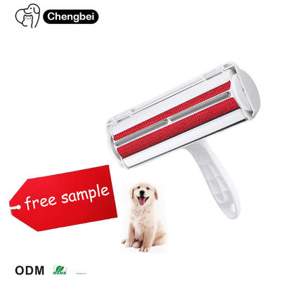 Logo personnalisé Portable Mini Self-cleaning Chien chat Reutilisable Lint Pet épilateur Roller avec matériau durable