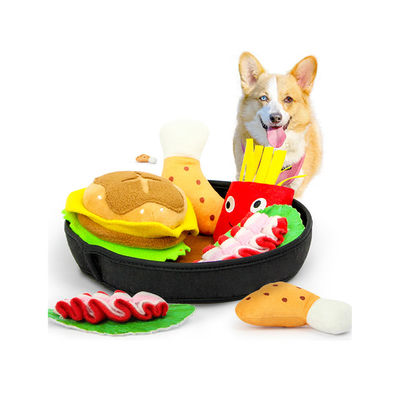 Améliorez le temps de jeu de votre animal de compagnie avec 2022 Dog Breakfast Toy Interactive Plush Hide Seek Dent Cleaning Dog IQ Intelligent Toy
