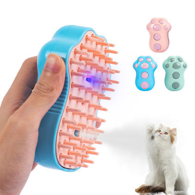Pet Cat Brush à vapeur Pas applicable Source d'alimentation Mise à niveau de la lumière UV et auto-nettoyage