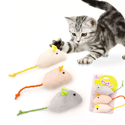Jouet de chat en peluche pour chat interactif pour chat d'intérieur Jeu de chat