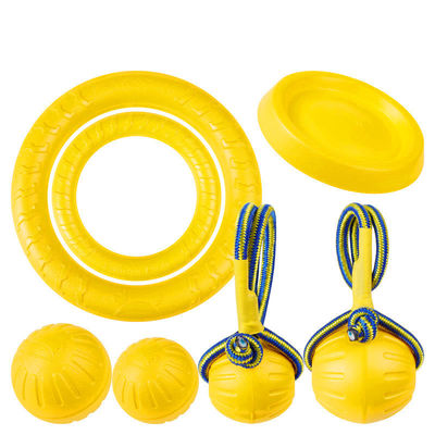 Interactif EVA Boule de tennis indestructible Float Boules de tennis indestructibles pour chiens