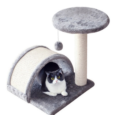 OEM/ODM Jouets pour chats de luxe moderne Fleur de bois Pièces d'arbre pour chat Arbre d'escalade Maison tour pour lieu de repos