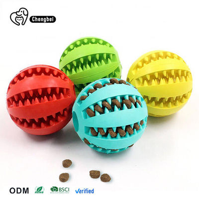 Boule de chien, jouet pour animaux de compagnie, cacher de la nourriture, casse-tête, morsure, mastication interactive pour le développement durable.