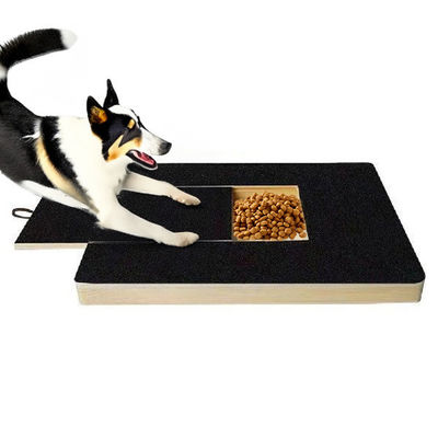 Trimmer pour animaux de compagnie Tableau de grattage d'ongles en bois pour chiens pour espace intérieur et extérieur