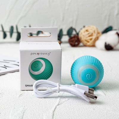 Jouets électriques à billes de jouets pour chats pour animaux de compagnie en rose et bleu