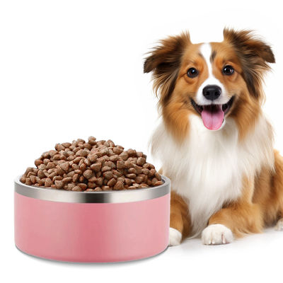 Vacuum d'alimentation pour animaux de compagnie Bocal à chiens en acier inoxydable isolé Source d'alimentation durable Non applicable