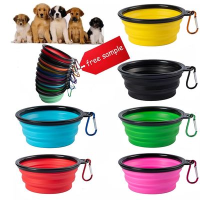 Bouteilles pliantes en silicone pour animaux de compagnie pour chiens, chats, petits animaux