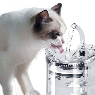 Distributeur d'eau pour animaux de compagnie Automatise le chien à boire Fontaine en plastique Fontaine d'eau pour chat