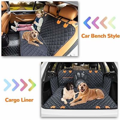 Voyage pour animaux de compagnie Hamac imperméable Pour voitures Tapis de ceinture Protecteur pour chiens Couverture de siège arrière pour voitures Pour animaux de compagnie de grande taille