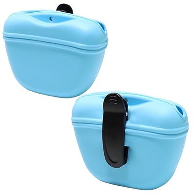 Sac à dos pour chiens portable en silicone extérieur sac de taille pour animaux de compagnie