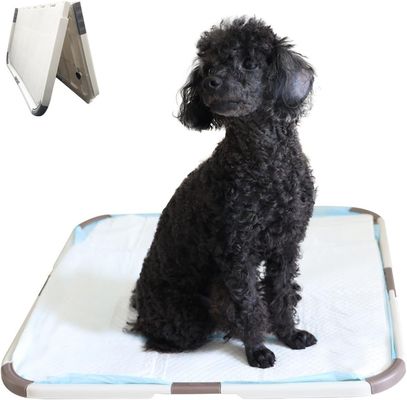 Pad de pisse pour chien porte-bouche pliable porte-bouche portable de silicone pour l'entraînement des chiots